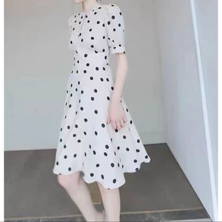 ĐẦM XÒE CHẤM BI CỔ TRỤ – DT1716
