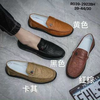 Giày lười nam chất da mềm êm chân R039