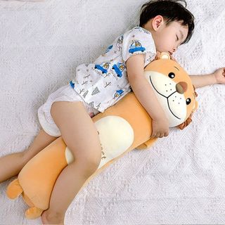 Gối Ôm Hình Thú Gối Tựa Lưng Thỏ Khỉ Cho Bé Siêu Mịn Co Dãn 4 Chiều Cực Êm Siêu Đáng Yêu 50cm - 95 cm