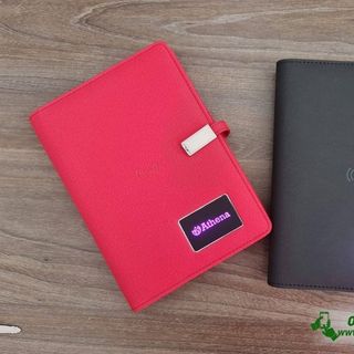 SỔ TAY ĐA NĂNG- LOGO SÁNG 7 MÀU- SỔ SẠC ĐIỆN THOẠI CẢM ỨNG- KHẮC LOGO THEO YÊU CẦU