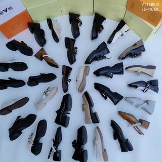 Giày lười nữ chất da mềm giá xưởng V116