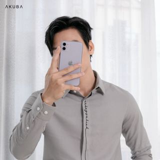 ÁO SƠ MI TAY DÀI AKUBA 01M0343