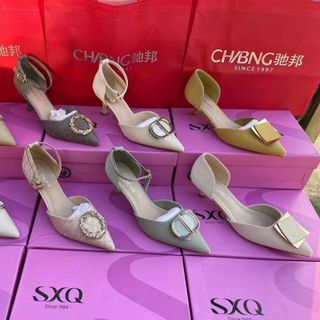 Dép cao gót nữ kiểu dáng thời trang đẹp V108
