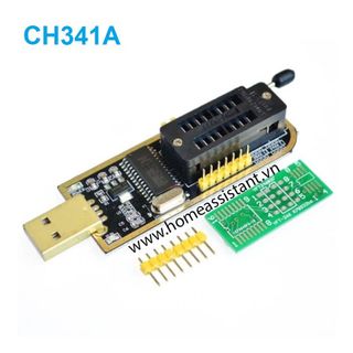Mạch Nạp Rom Flash Bios Eeprom USB CH341A (Hỗ trợ Router Wifi, máy tính PC) giá sỉ