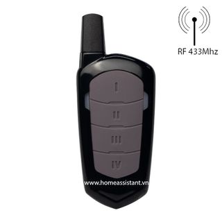 Remote Điều Khiển Sao Chép Sóng RF 433Mhz 4 Nút RC1.4 (Học lệnh, copy)