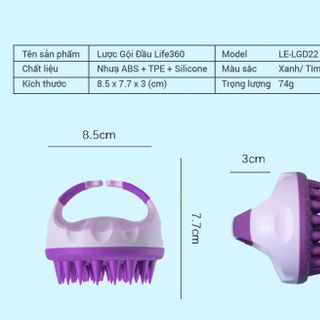 Lược gội đầu Life360 LE-LGD22