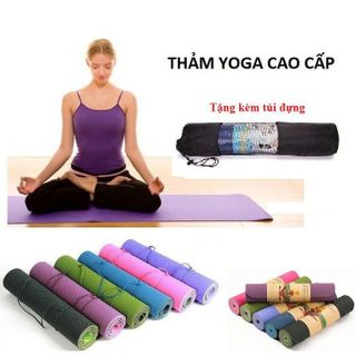 THẢM YOGA CÓ TÚI 6MM