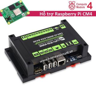 Bo Mạch Mở Rộng Máy Tính Mini Raspberry Pi CM4 -IO-WIRELESS-BASE PLC (Hỗ trợ HomeAssistant) giá sỉ