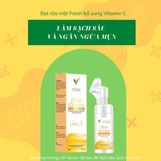 Sữa rửa mặt Fresh Foaming Cổ Dược - Ngăn ngừa mụn - sạch khuẩn