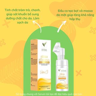 Sữa rửa mặt Fresh Foaming Cổ Dược - Ngăn ngừa mụn - sạch khuẩn