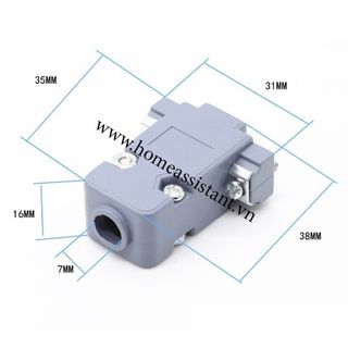 Đầu Cắm DB9 Jack Cổng COM RS232 DB9A