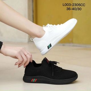 Giày thể thao nữ chất vải dệt thoáng khí L003