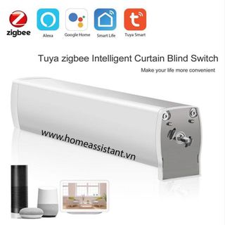 Động Cơ Rèm Kéo Ngang Wifi Zigbee Tuya RS485 ZM05 (Hỗ trợ HomeAssistant)