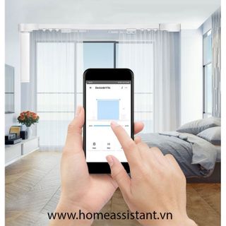 Động Cơ Rèm Kéo Ngang Wifi Zigbee Tuya RS485 ZM05 (Hỗ trợ HomeAssistant)