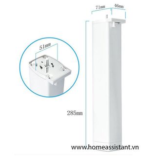 Động Cơ Rèm Kéo Ngang Wifi Zigbee Tuya RS485 ZM05 (Hỗ trợ HomeAssistant)