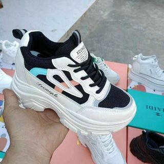 Giày thể thao nữ độn đế cá tính V175