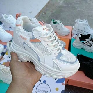 Giày thể thao nữ độn đế cá tính V175