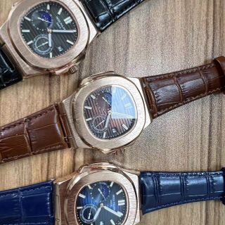 Đồng Hồ Cơ Nam Patek Philip Viền Trơn