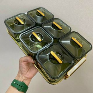 Sét 6 khay đựng mứt ngày tết