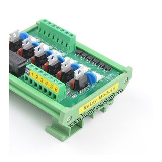 Module Relay Bán Dẫn Rơ Le Rắn SSR 8A 220V Cho PLC Arduino ESP BMZ-04AC