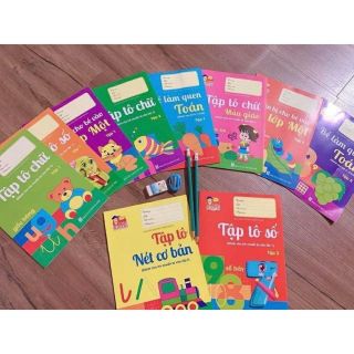 Sét 10 quyển tập tô cho bé