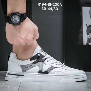Giày thể thao nam chất da mềm êm chân R194