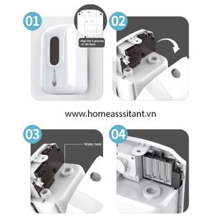 Bình Xịt Cồn Rửa Tay Cảm Ứng Tự Động 2L XC02 Phun Sương Diệt Khuẩn