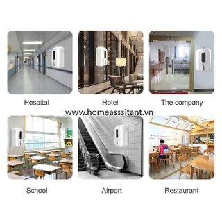 Bình Xịt Cồn Rửa Tay Cảm Ứng Tự Động 2L XC02 Phun Sương Diệt Khuẩn