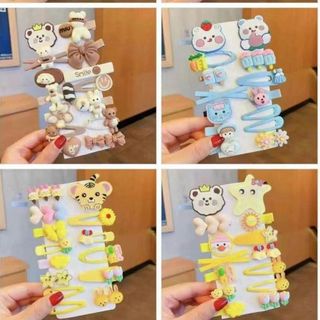 Sét kẹp tóc mái 14 chi tiết