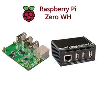 Vỏ Case Nhôm Mở Rộng USB Hub Ethernet Cho Raspberry Pi Zero 2 HRP1 giá sỉ