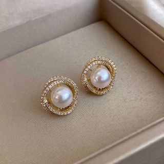 Bông tai nữ Ngọc trai nhân tạo
