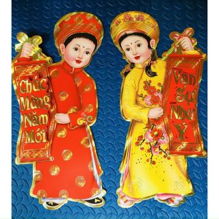 MIẾNG DÁN CỬA TRANG TRÍ TẾT