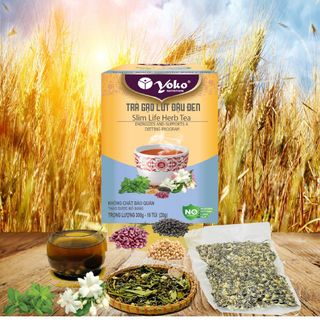 TRÀ GẠO LỨT ĐẬU ĐEN (Trà Giảm Cân)