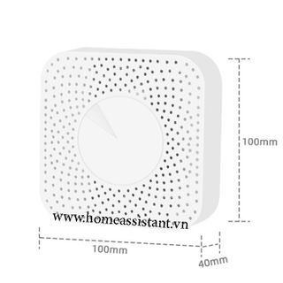 Cảm Biến Chất Lượng Bụi Không Khí Wifi Zigbee Tuya AirS01 (Đo nhiệt độ độ ẩm VOC CO2 PM2.5)