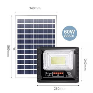ĐÈN NĂNG LƯỢNG MẶT TRỜI HÃNG JINDIAN JD-8860L (60W)