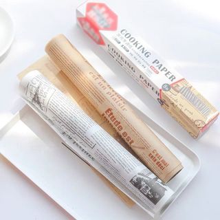 Giấy Nến - Giấy Sáp In Hình Tờ Báo Độc Đáo - Lạ Mắt