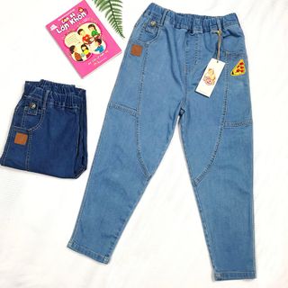 Quần Jeans Bé trai #BT003M, Màu xanh nhạt incut