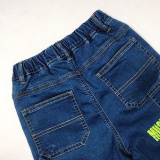 Quần short Jeans Bé trai #BT006D, Màu xanh đậm DINOSAUR