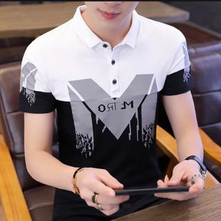 ÁO POLO IN NỔI CHỮ M SIÊU TO