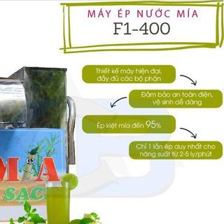 Máy ép nước mía F1-400