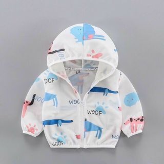 Áo khoác chống nắng gió cho bé trai và bé gái từ 2-6 tuổi