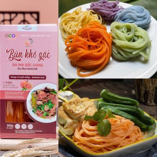 BÚN KHÔ GẤC (HỘP 300GRAM) - 100% HỮU CƠ