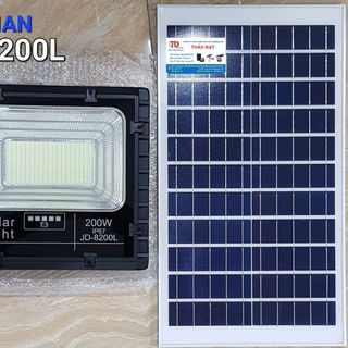 ĐÈN NĂNG LƯỢNG MẶT TRỜI HÃNG JINDIAN JD-8200L (200W)