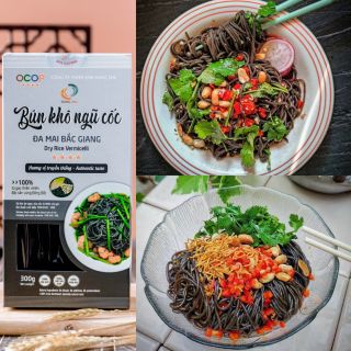 BÚN KHÔ NGŨ CỐC (HỘP 300 GRAM) - THỰC PHẨM EATCLEAN