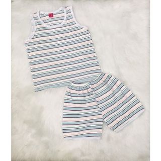 Bộ thun sát nách kẻ sọc cho bé size 4-12 tuổi chất thun cotton co giãn tốt giá sỉ