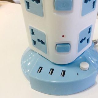 Ổ CẮM ĐIỆN 2 TẦNG 8 Ổ CẮM 3 CỔNG USB