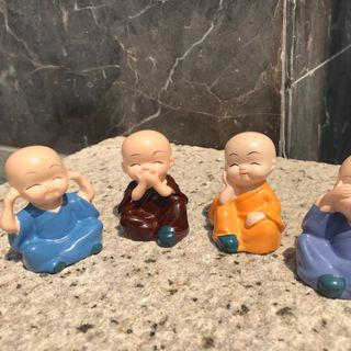 Bộ tượng 4 chú tiểu - Bộ tượng tứ không D giá sỉ