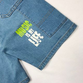 Quần short Jeans Bé trai #BT006M, Màu xanh nhạt DINOSAUR