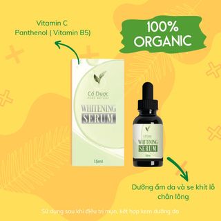 3. Serum dưỡng trắng Cổ Dược Whitening – Tinh chất dưỡng da cấp ẩm tăng sinh Collagen 15ml