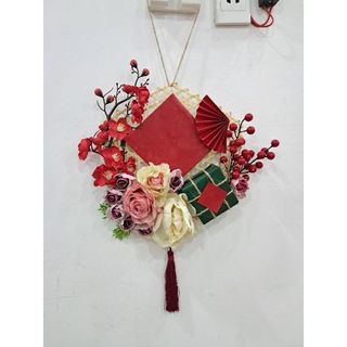 Combo bánh trưng, bánh tét mini mô hình trang trí tết